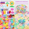 Baby Educational Plastic Snowflake Building Blocks Set For Toddlers And Creative Play