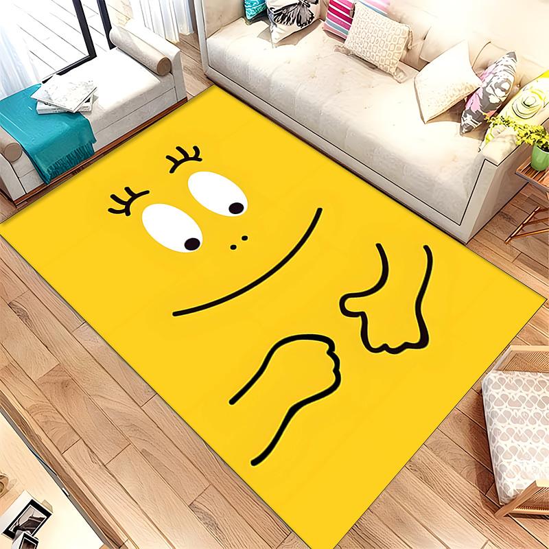 Les Barbapapa (1) Rug Suitable For Living Rooms Bedrooms Computer Rooms Dining Areas And Placement Under Tables And Chairs Also An Ideal Choice For Of