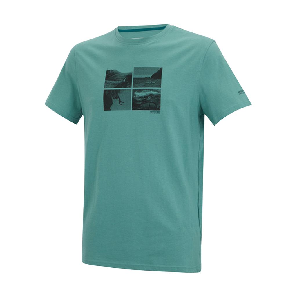 Regatta Mens Breezed Square Detail T-Shirt