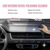 100ml Interior Polish Detailer Dashboard Polishing Cleaner Multipurpose Car Cleaner with Sponge & Wipe Detailing Cleaner