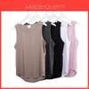 Premium Quality Victorious Men's Basic Long Length Curved Hem Tank Top Sleeveless T-shirt For Ultimate Comfort