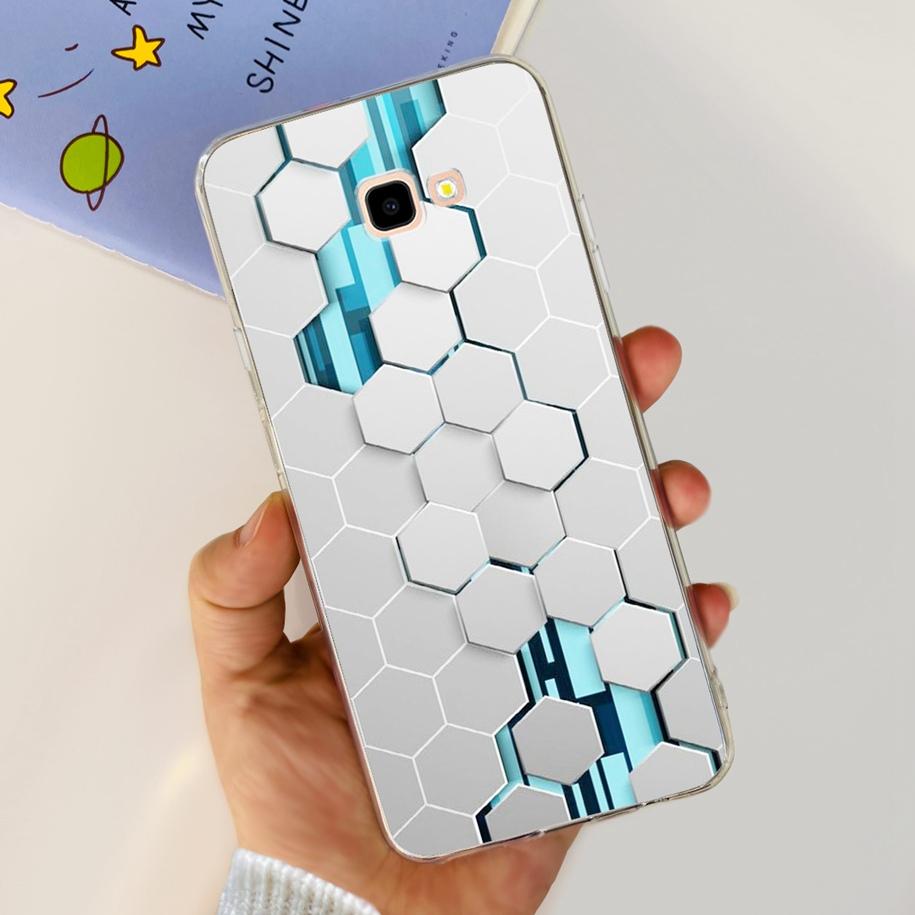 For Samsung Galaxy J4 Plus 2018 Phone Case Fashion Flower Soft Silicone Cover For Samsung J4 J 4 Plus 2018 J4+ J415F J4Plus Capa
