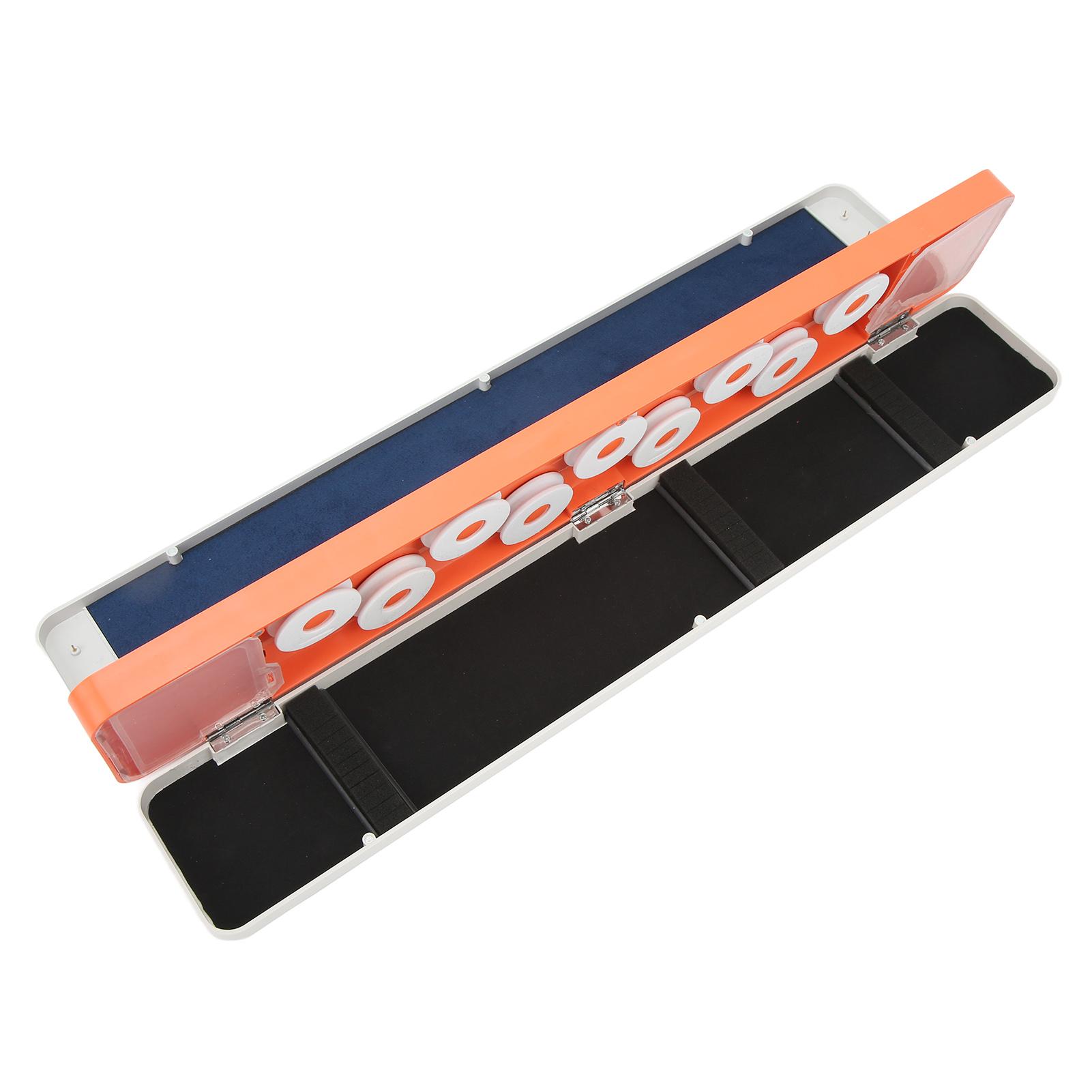 3 Layers Multifunctional Fishing Tackle Box Fishing Float Tool Storage Box with Fishing Line Winding Board