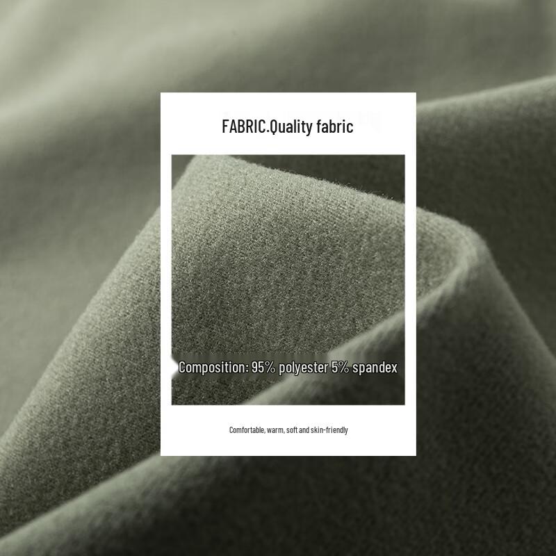 Wassup Sohot Men's Heavyweight Thermal Long-Sleeve Crew Neck T-Shirt