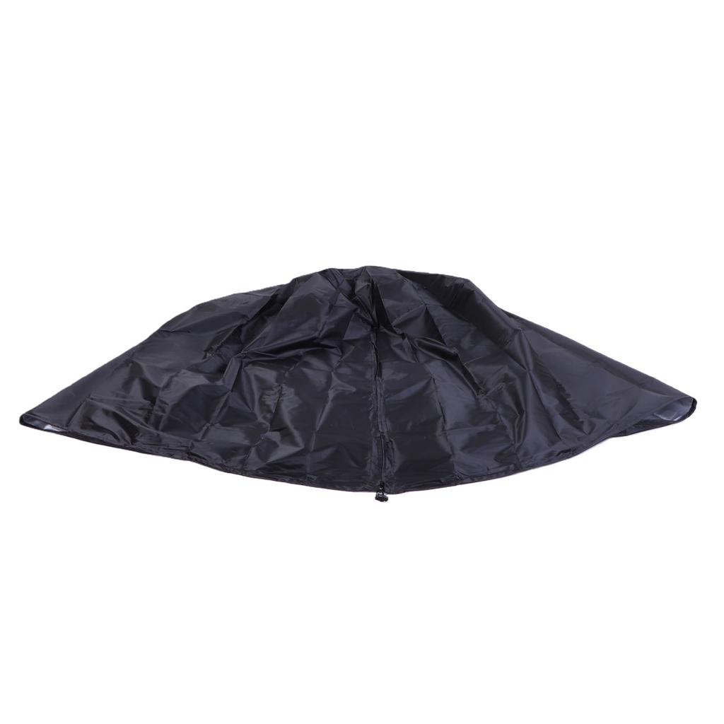 Chair Cover Water Proof Sun Proof Dust Proof Outdoor Patio Furniture Cover for Egg Round Wicker Chairs Black 420D: