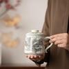 Prosperity Dragon Ceramic Office Cup