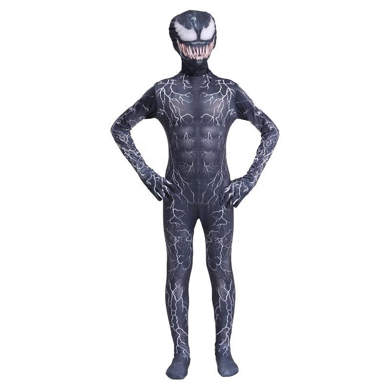 Bērnu Venom kostīmu komplekts ar masku