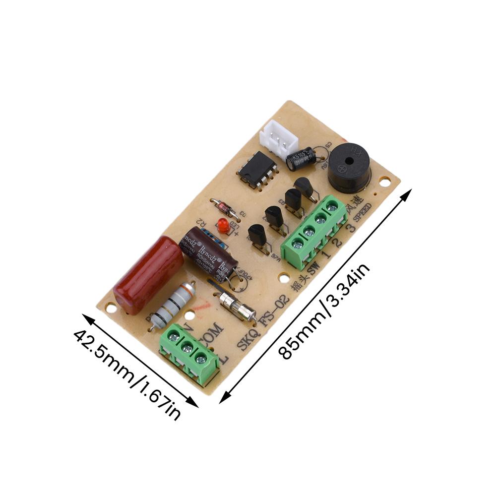 111V-111V Fan Remote Control Modified Board Control Motherboard Floor-to-ceiling Electric Fan Computer Board with Remote Control