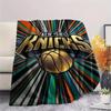 1 Pezzo Coperta in Flanella con Stampa NY Knicks Alta Qualità Calda Confortevole Coperta per Tutte le Stagioni Perfetta per Regali Decorazioni per la Casa