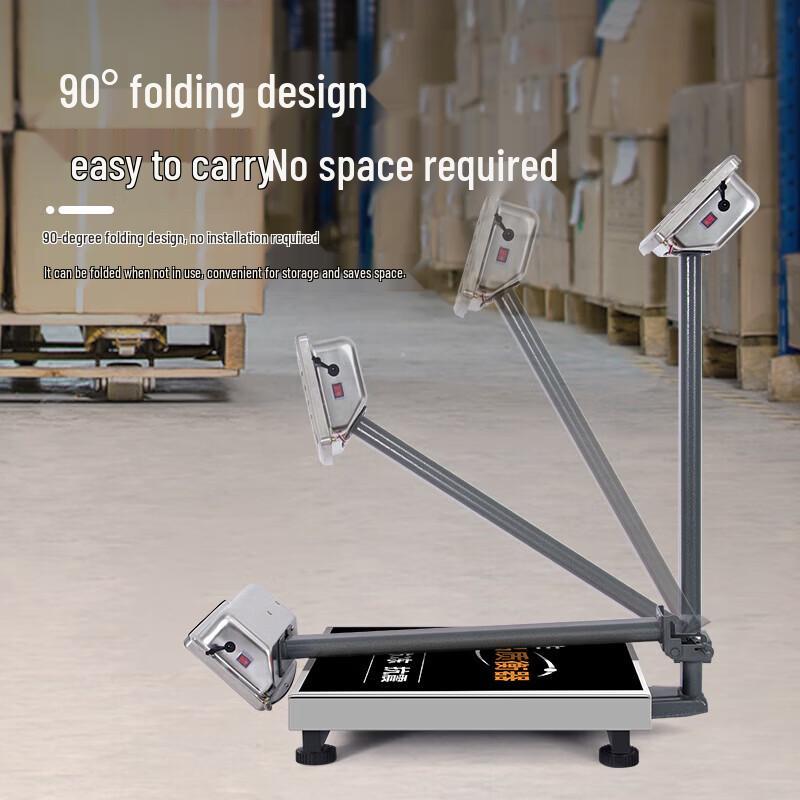 Hochoice Stainless Steel Waterproof Commercial Floor Scale (CN version)