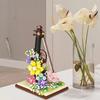 Dreamy Flower Violin Mini Building Blocks Toys Set Fusion of Music & Floral Aesthetics Detailed Design Holiday Gift
