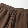 Women's High-Waisted Waffle Harem Pants - Loose, Cuffed, Casual Style for Spring and Autumn