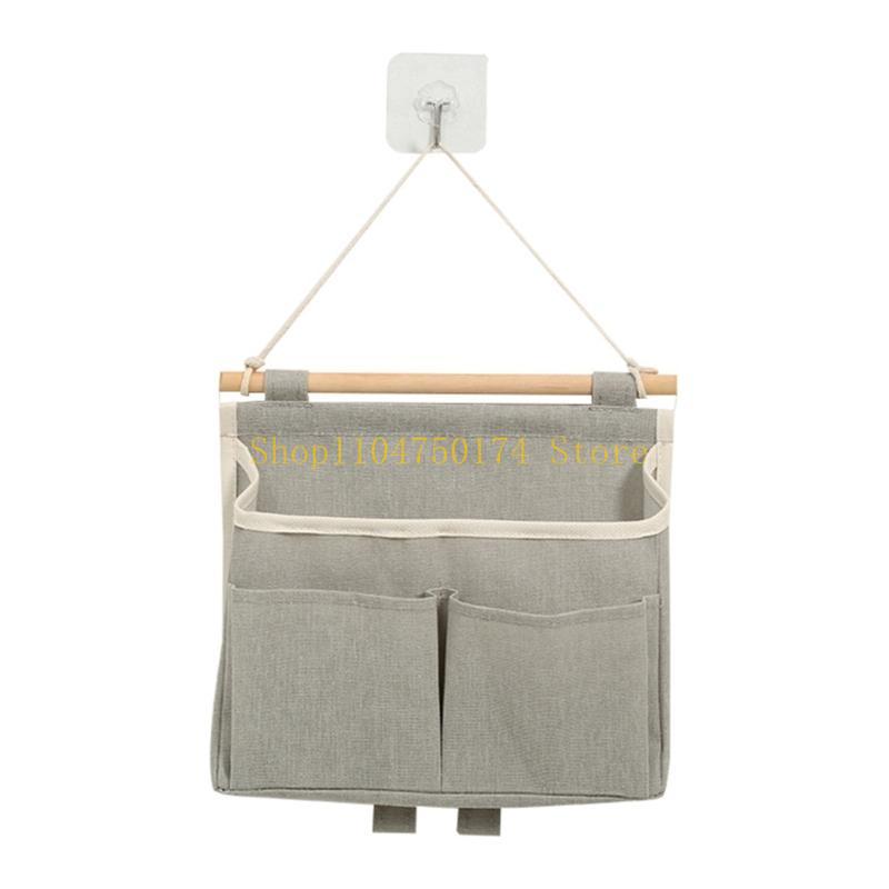 Foldable Wall Mounted Storage Bag Hanging Pocket Behind Door Bedsides Waterproof Wardrobes Storage Pouches top sale