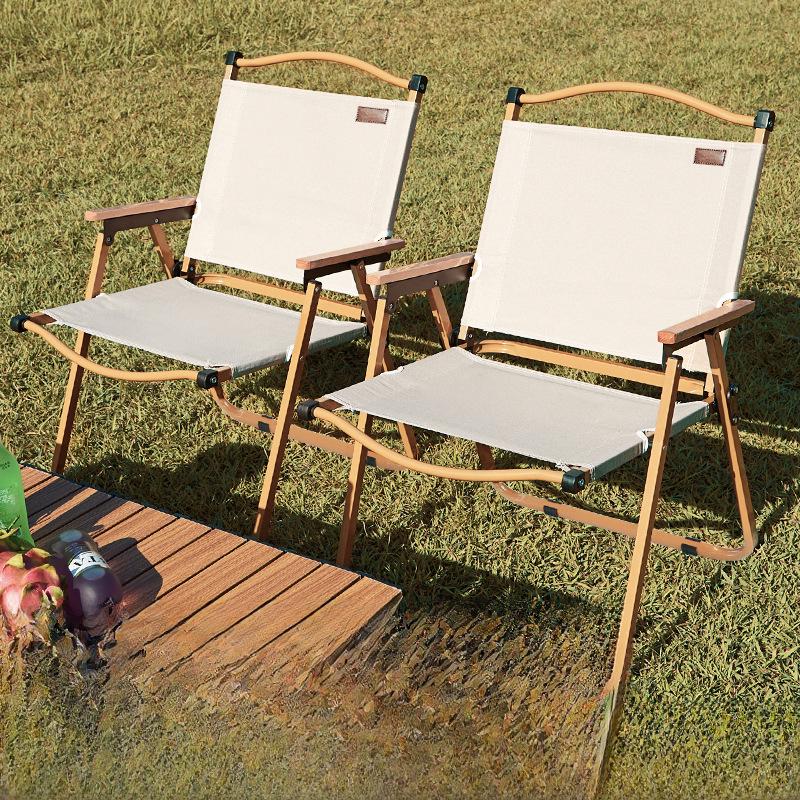 Kermit Outdoor Folding Table and Chair Set - Portable Camping and Beach Chair