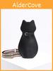 Cute Cat Design Shoulder Bag With Spliced Pu Leather For Casual Outings