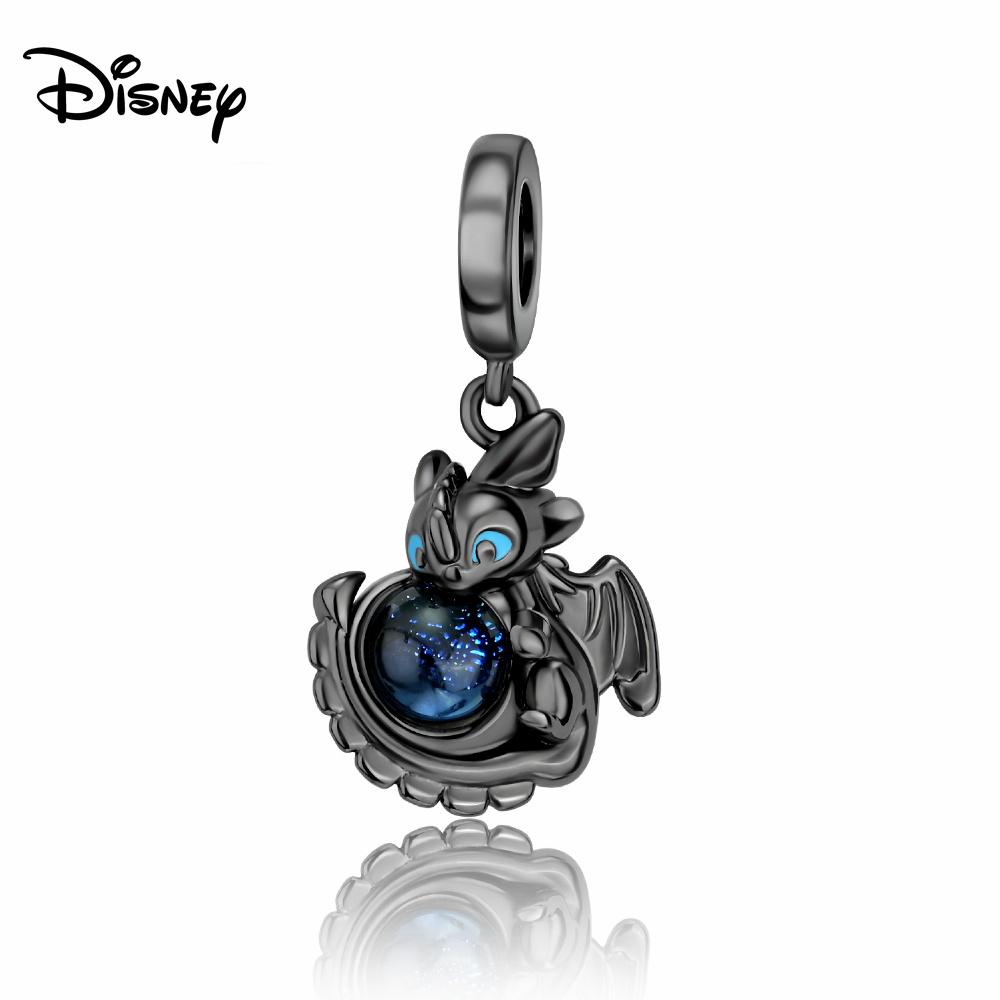 Disney 925 Silber Minnie Stitch Winnie Puuh Anhängerperle geeignet für originales Damenarmband DIY Schmuck Geschenk