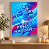 Erling Haaland Diamond Painting Kit 5D Full Drill DIY Diamond Mosaic Wall Art Home Decor
