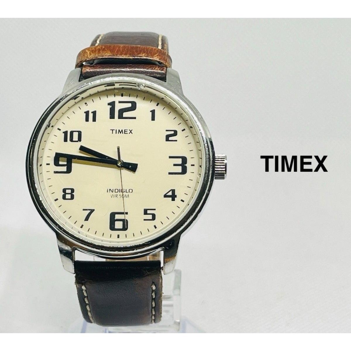 TIMEX INDIGLO WR50M watch working item battery replaced