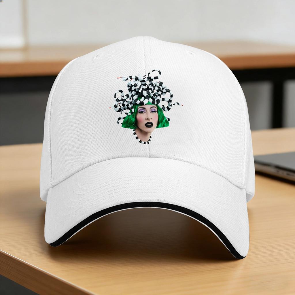 Qveen Herby Baseball Cap Kpop Rock Sunscreen Trucker Hat Unisex Adult Classic Custom Logo Snapback Cap