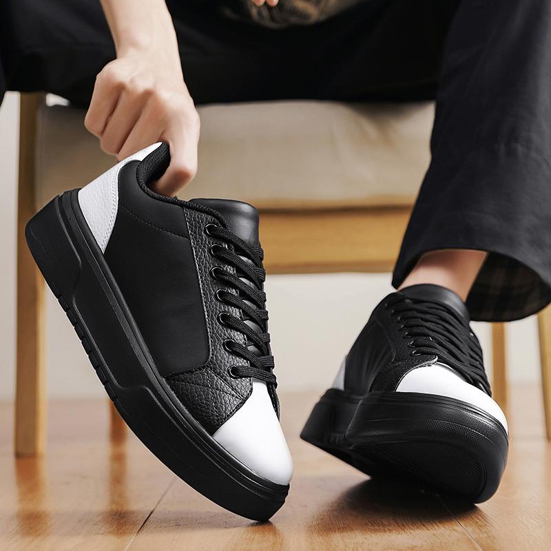 TUINANLE Men's Slip-on Skate Shoes, Round-toe Slip-ons, Casual Lightweight Sports Shoes, Women Flat Shoes