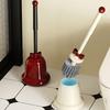 Bell Toilet Brush Toilet No Dead Angle with Base Bathroom Special Brush Set Bathroom Accessories  Silicone Toilet Brush