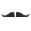 Pair of Front Bumper Corner Spoiler Winglet Left Right ABS Front Lip Side Winglet Splitters Body Kit