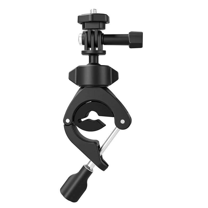 Motorcycle Bike Handlebar Camera Mount Bicycle Tube Bracket Clip Holder for Gopro Hero Insta360 Osmo Action Camera Accessories