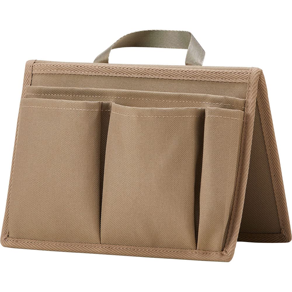 

Подставка для хранения Kingjim Органайзер Mini Beige New Basic SOZ100H Bag-in-Bag