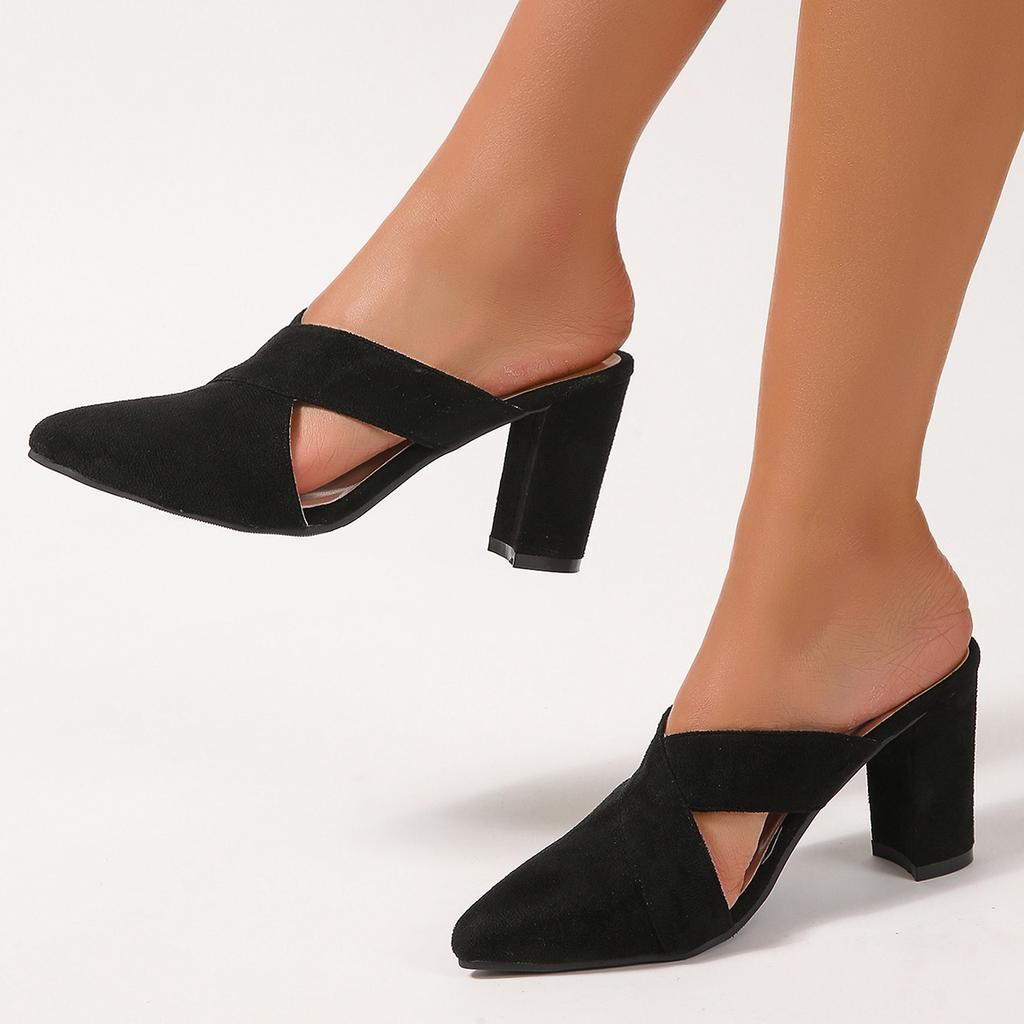 Pointed Toe High Heels Women Sandals Spring Pumps Women Shoes Sexy Baotou Sandals New Summer Shoes for Women