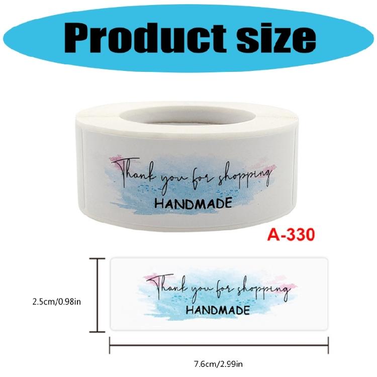 Small Sticker Adhesive Roll for Gift Wrapping Envelopes Sealing and Party Decorations 1 Roll(120pcs Sticker)