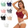 Plus Size Anti-Exposure Lace Back Bandeau Camisole for Women