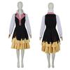 Anime Lucy Maud Montgomery Cosplay Uniform Double Ponytail Wig Women Gothic Dress Shirt Vest Skirt Outfit Halloween Party Suit