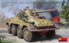 Miniart Heavy Armored Reconnaissance Vehicle with Crew Military Vehicle Model Kit MA53014 1/35 Sd.Kfz. 234/4