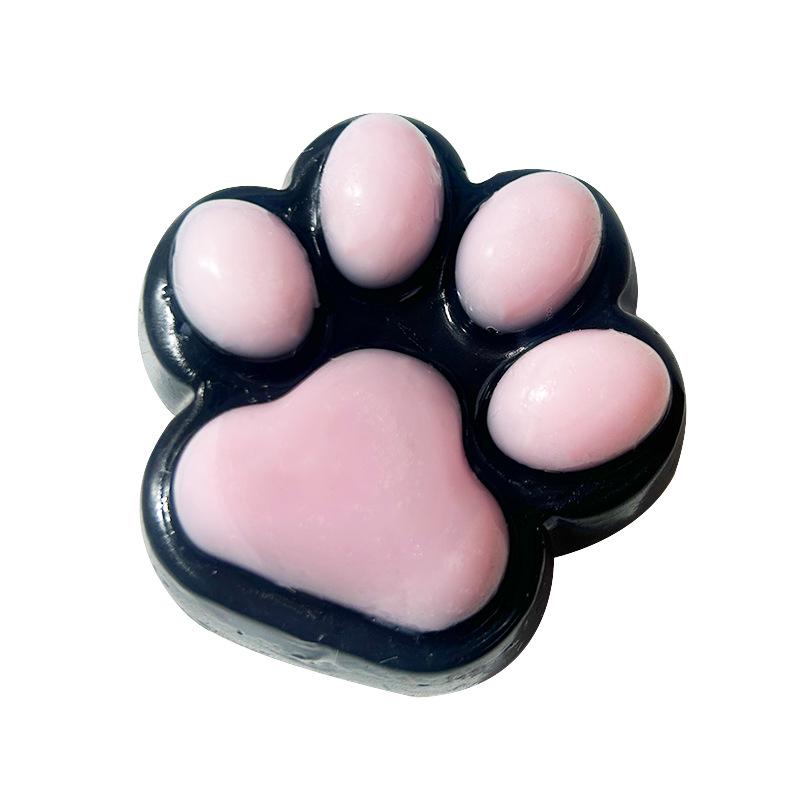 Dopamine Big Cat Paw Plush Squeezy Toy - Super Soft TPR Decompression Artifact