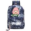 Casa dei Giochi Spia Zaino Scolastico Periferico Anime Zaino con Catena e Nastro per Studenti Zaino Casual Zaino Scolastico Ania