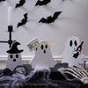 3 Piece Halloween Ghostly Table Sign Tiered Tray Decorations Funny Figurine Home Office Holiday Tabletop Shelf Display D57B