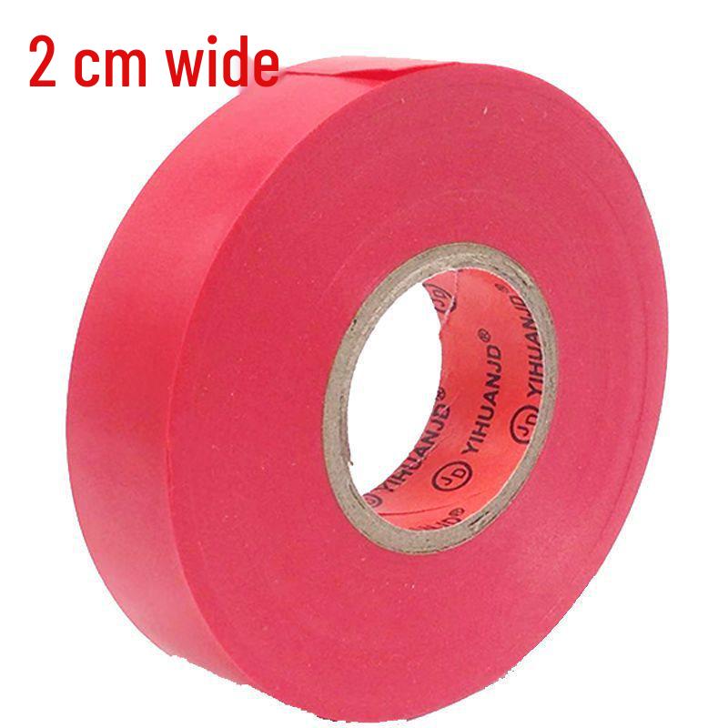 Wodoodporna, trudnopalna taśma PVC dla elektryków o wysokiej lepkości - Bardzo cienka, duża rolka, czarna