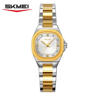 Skmei 9408 New Design Elegance Lady Quartz Watch Perfect Stainless Steel Band Waterproof Bracelet In Stock Casual Watch Company