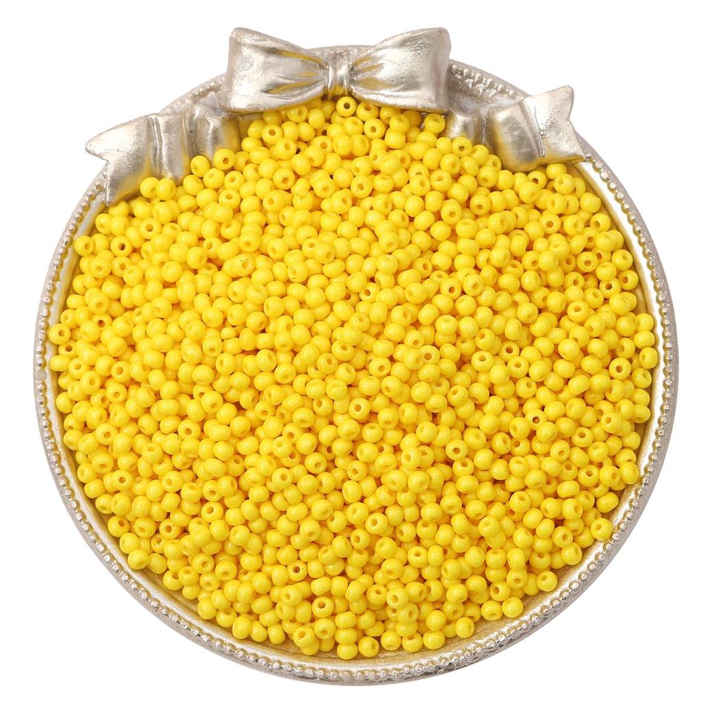 2mm 2000Pcs High Quality Seed Beads Paint Solid Color Glass Beads for Bracelet Necklace DIY Jewelry Accessories Making