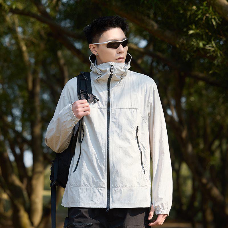 2026 New Style UPF50+ UV Protection Ice Silk Cooling Lightweight Summer Jacket for Men & Women