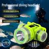 Ultra-Bright LED Waterproof Diving Headlamp – High-Power Outdoor Underwater Flashlight