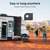 220W Portable Solar Panel 420W Foldable Solar Panel Kit Waterproof Power Backup Solar Charger for Power Station Camping Solar