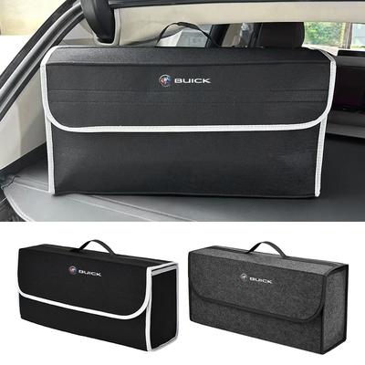 Car Trunk Storage Box Organizer Foldable Stowing Tidying Container Bag For Buick Regal Encore Royaum Park Avenue Envista GL8 GL6