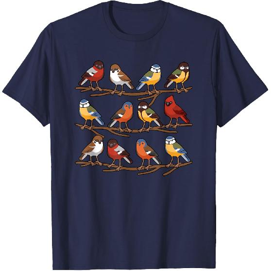 Bird Lover Birding Birdwatching Men  T-Shirt