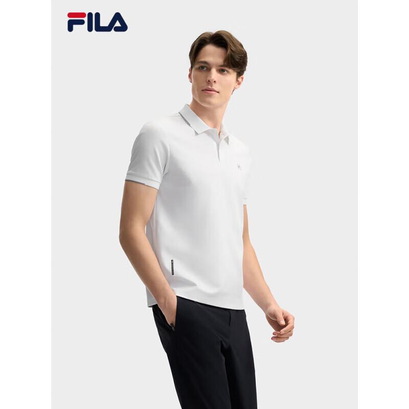 Мужская вязаная футболка-поло с коротким рукавом FILA XXL