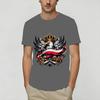 Vintage Poland Polish Flag TShirt for Unisex Funny Cotton Tees Round Neck Short Sleeve T Shirts Graphic Tops