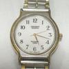 Used [Free Shipping] ORIENT/SWIMMER100/C252L1-00/White X Silver/Quartz watch/Battery dead/Operation Not confirmed/Used item/Junk Item