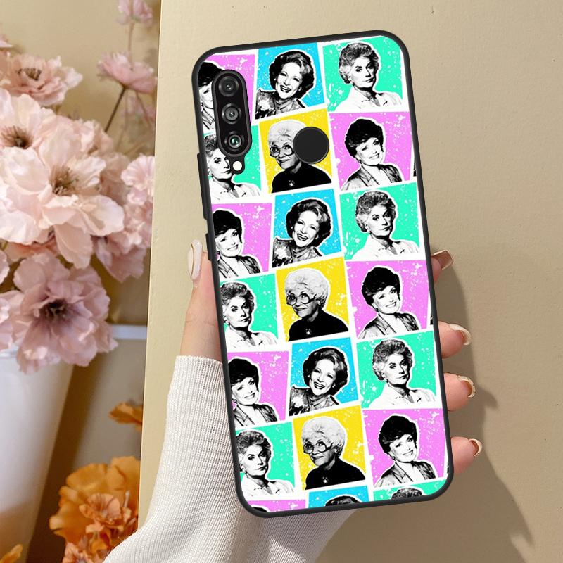 Golden Girls For Huawei Nova 12i 8i 11i 12s 9 10 SE Y60 Y70 Y90 Y72 Y73 Y61 Y91 P60 Pro P30 P40 Lite Case