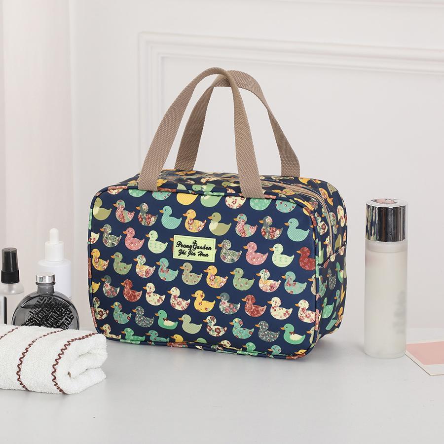 New Handheld Toiletry Bag Travel Business Trip Storage Bag Waterproof Shower Bag Handheld Toiletries Storage Bag
