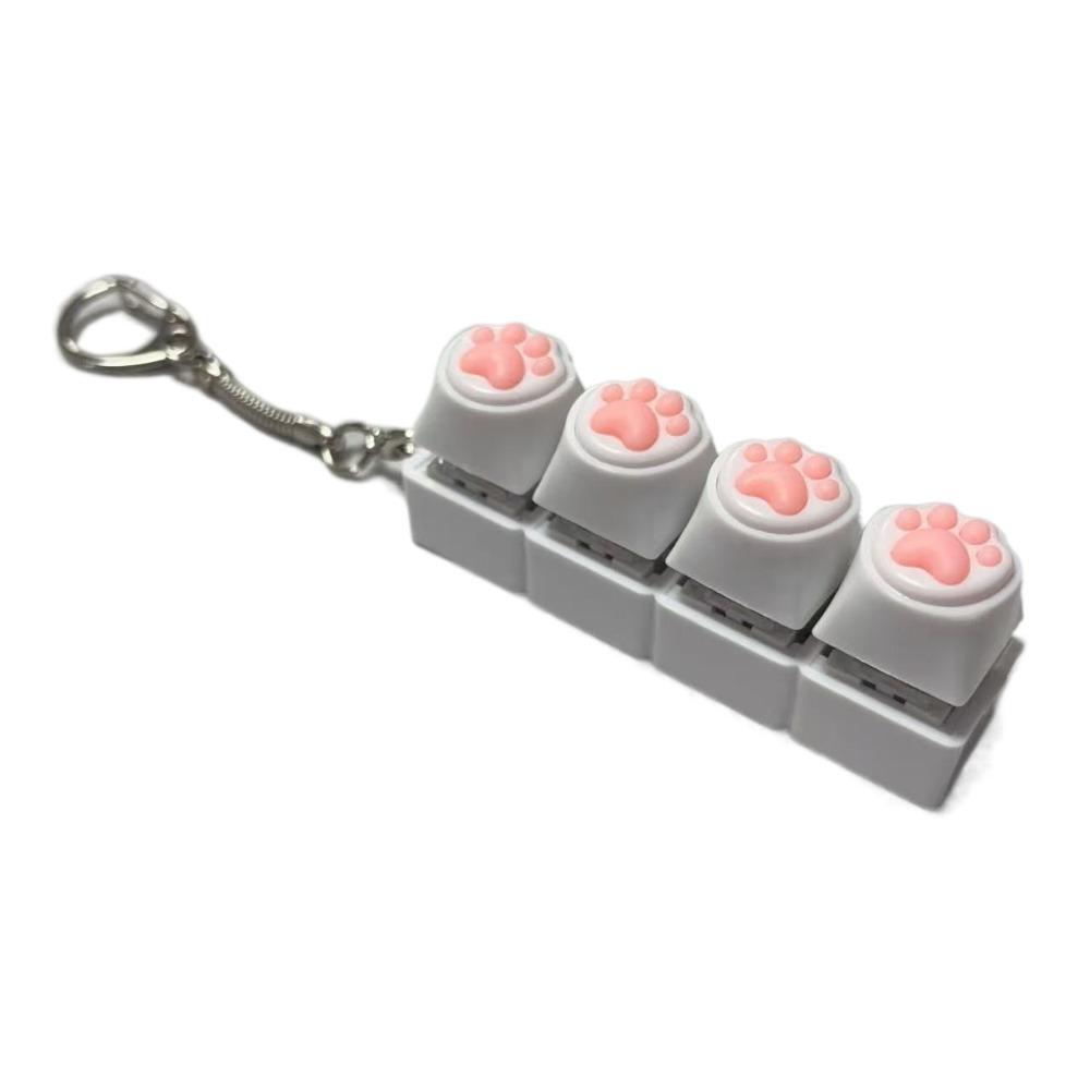 4 Keys Pinch Toy Keys Button Clicker Toy New Finger Keyboard Cap  Adult